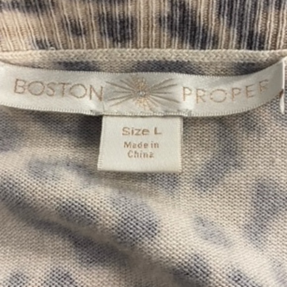 Boston Proper Leopard Print Dress - Picture 11 of 11